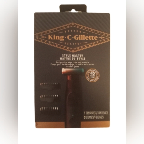 King C Gillette Style Master Electric Trimmer New in Box - Picture 1 of 4